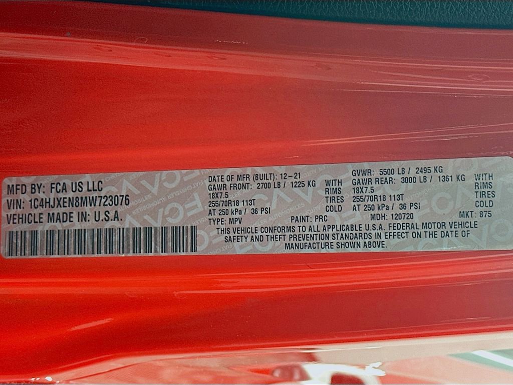 Used 2021 Jeep Wrangler Unlimited Sahara image 37