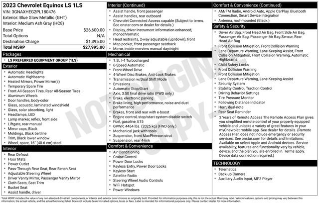 Certified 2023 Chevrolet Equinox LS image 12