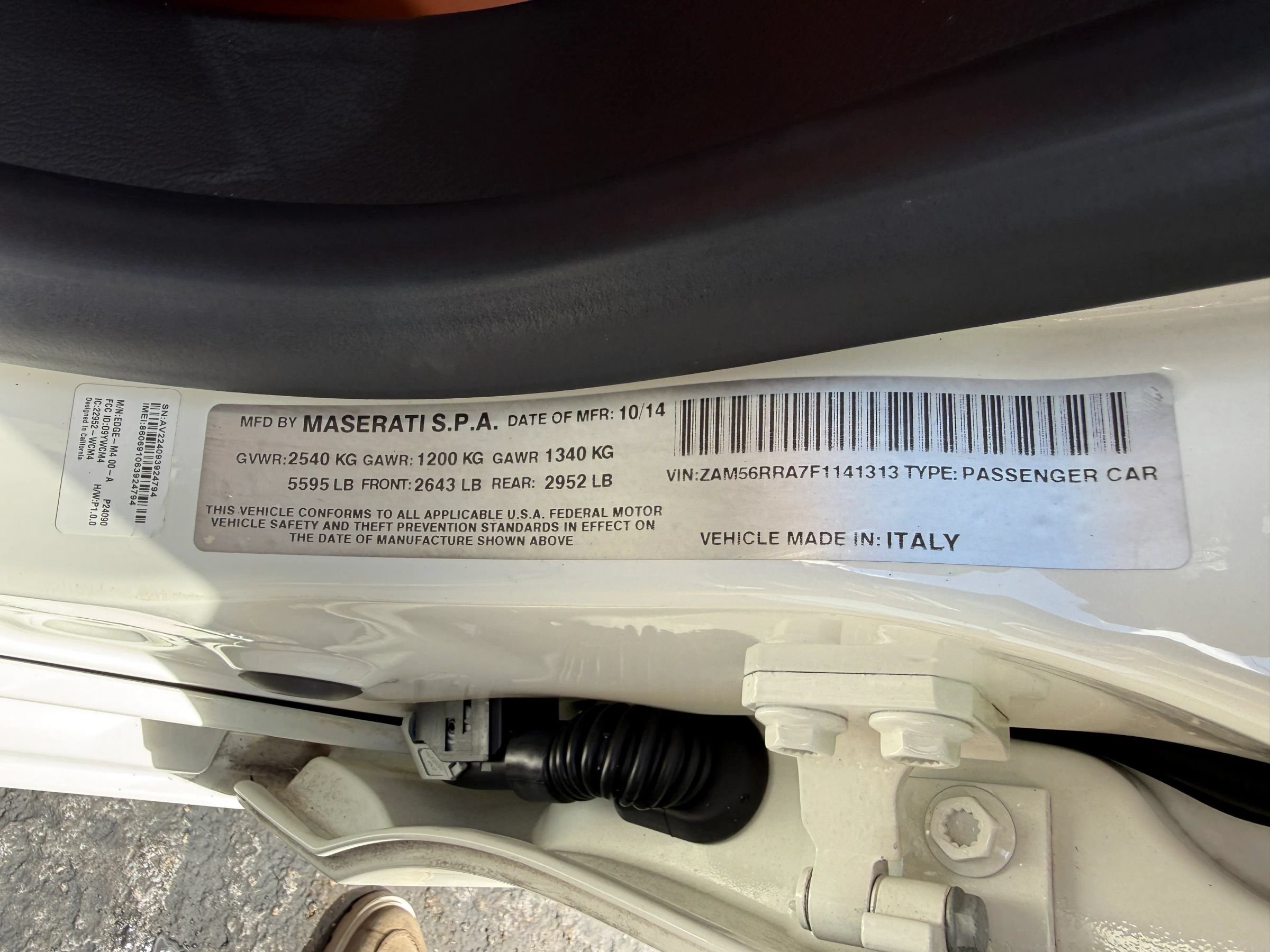 Used 2015 Maserati Quattroporte S Q4 AWD/4WD image 34