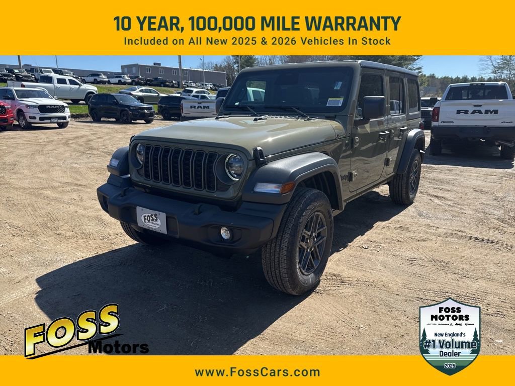 New 2026 Jeep Wrangler Unlimited Sport