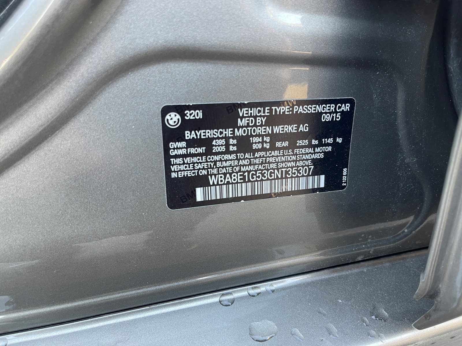 Used 2016 BMW 320i Sedan RWD image 27