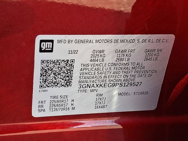 Certified 2023 Chevrolet Equinox LT w/ LPO, Floor Liner Package FWD image 31