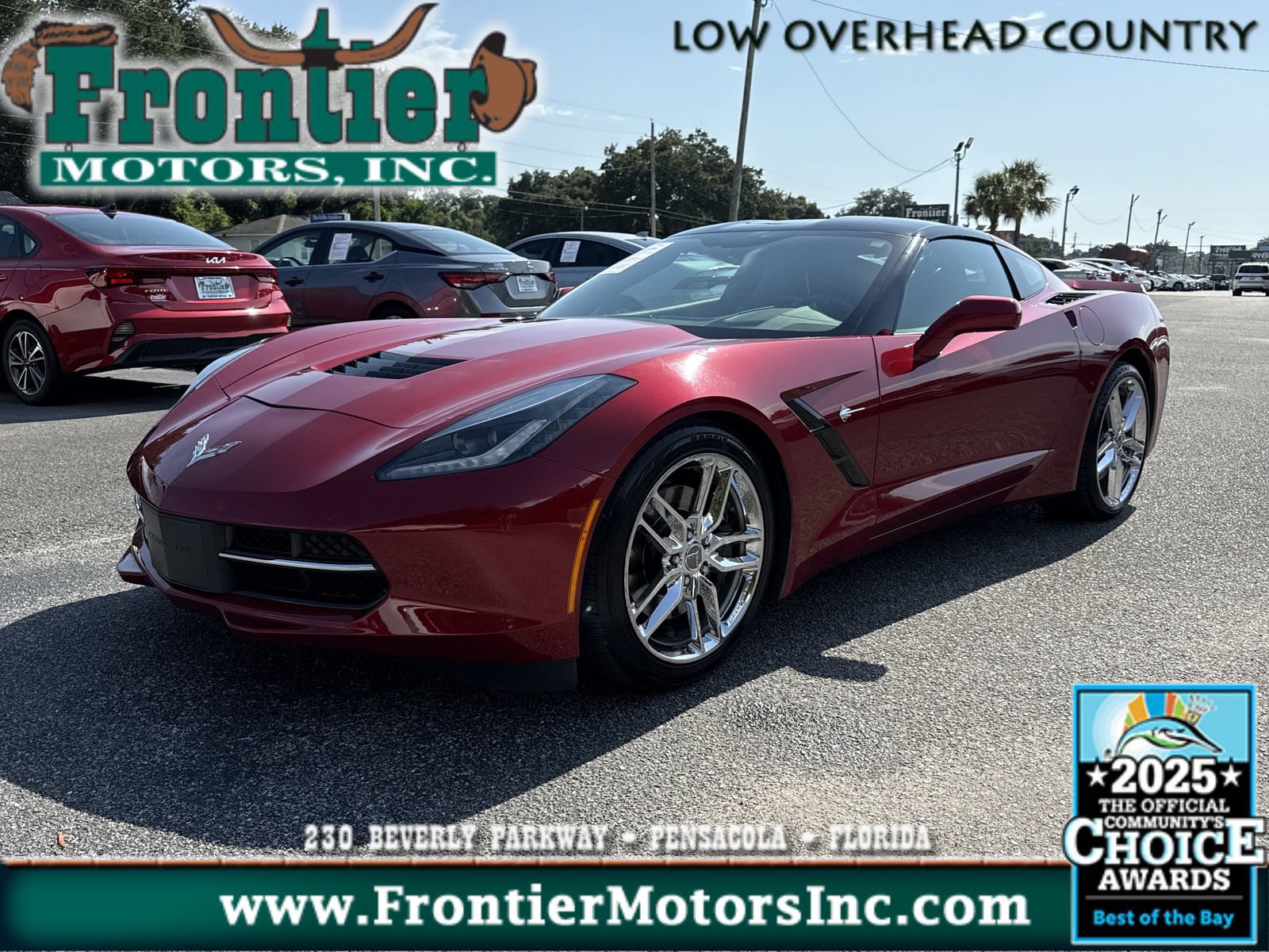 Used 2015 Chevrolet Corvette Stingray Coupe w/ 2LT Preferred Equipment Group RWD image 1