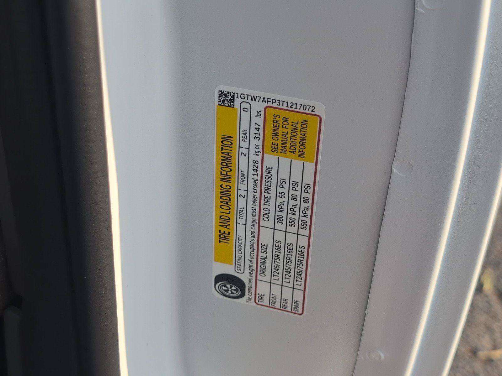New 2026 GMC Savana 2500 w/ Driver Convenience Package RWD image 14
