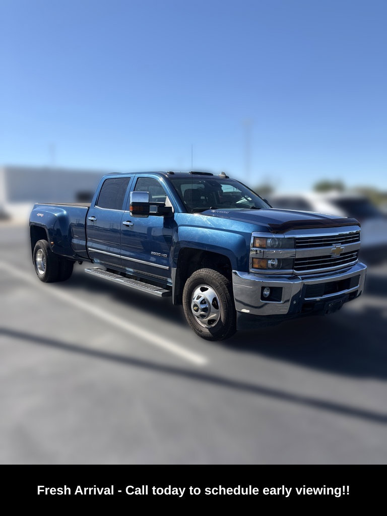 Used 2015 Chevrolet Silverado 3500 LTZ w/ Duramax Plus Package AWD/4WD image 3