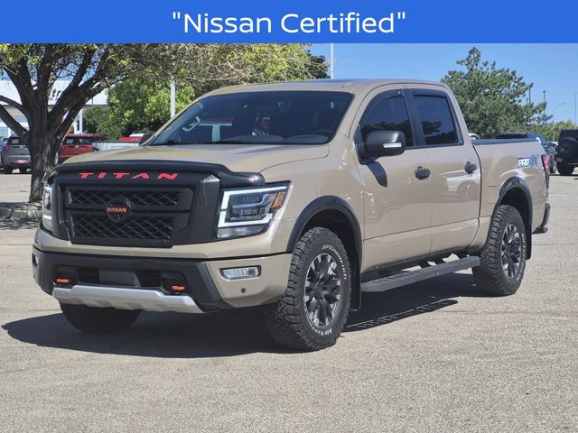 Certified 2021 Nissan Titan PRO-4X w/ Pro-4x Convenience Package AWD/4WD image 2