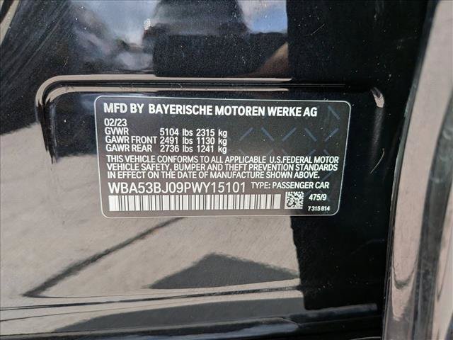 Used 2023 BMW 540i w/ M Sport Package RWD image 26