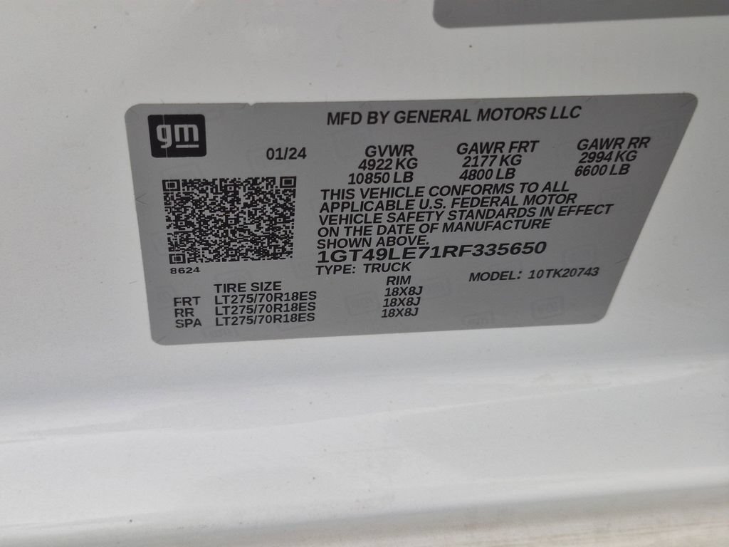 Certified 2024 GMC Sierra 2500 Pro w/ Convenience Package AWD/4WD image 34