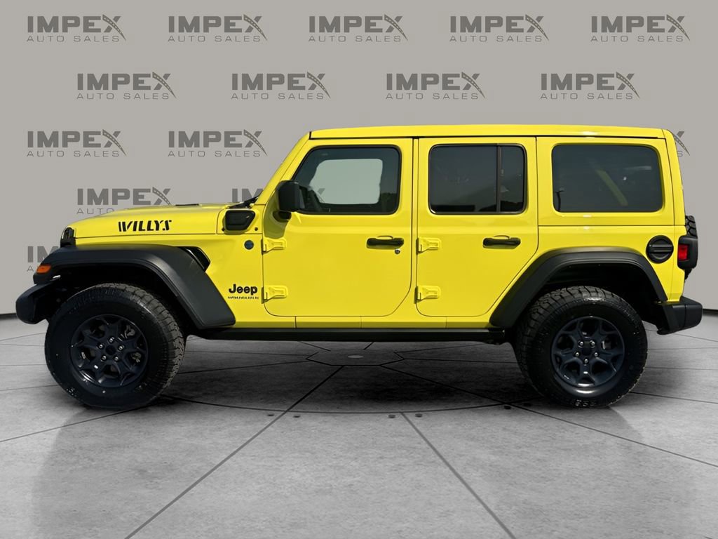 Used 2023 Jeep Wrangler Unlimited w/ Sun & Screen Package AWD/4WD image 2