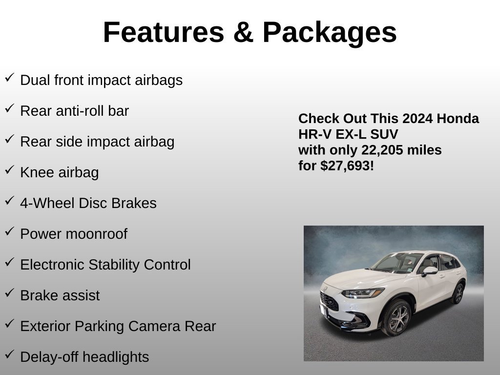 Used 2024 Honda HR-V EX-L image 16