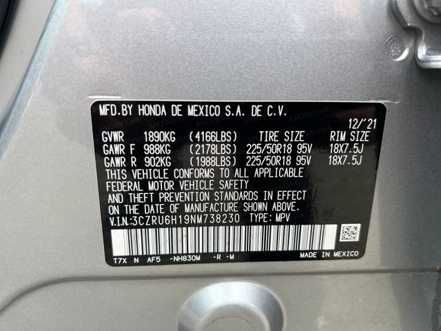 Used 2022 Honda HR-V Sport image 17