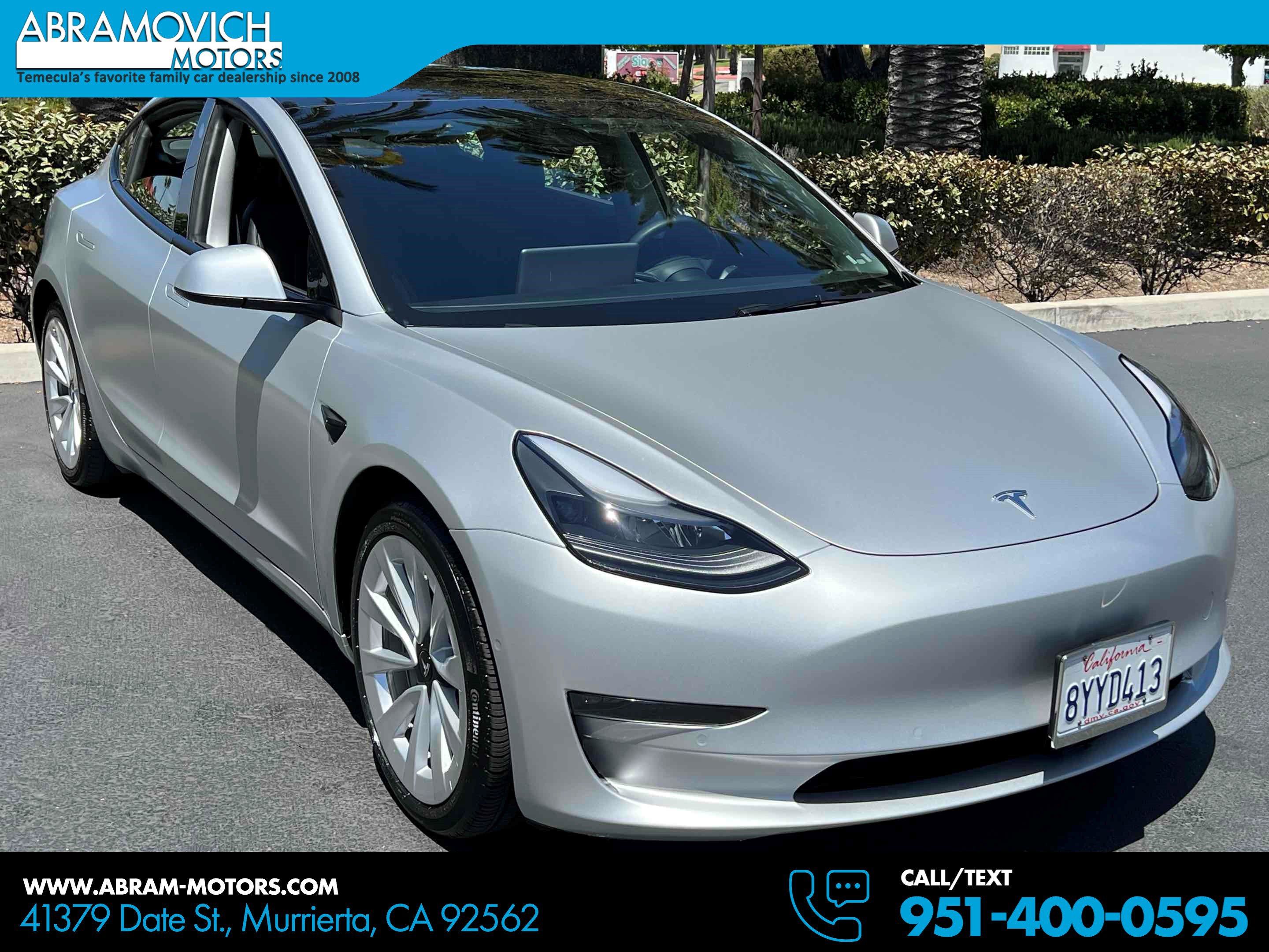 Used 2021 Tesla Model 3 Long Range AWD/4WD image 1