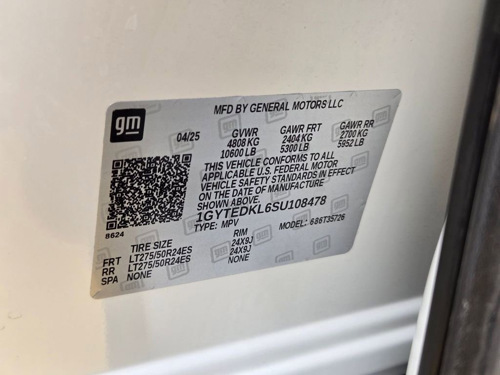 Certified 2025 Cadillac Escalade IQ Luxury 2 w/ LPO, Premium Carpet Package image 33