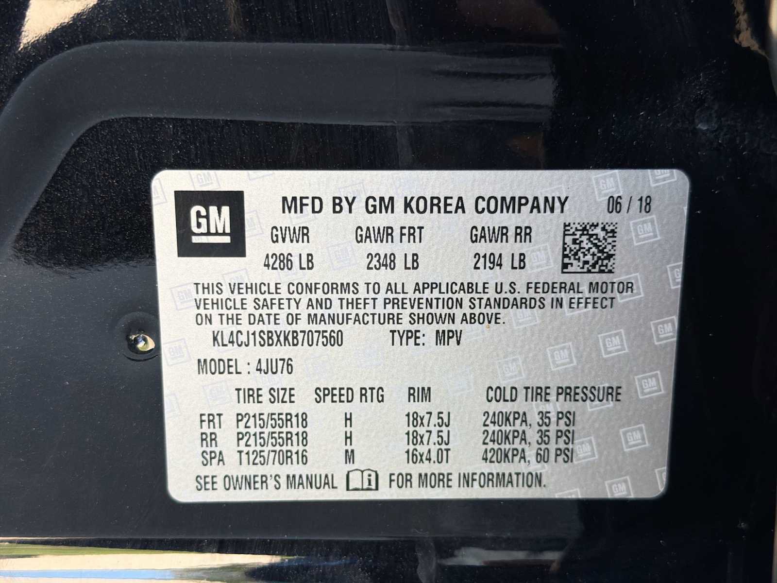Used 2019 Buick Encore Sport Touring w/ Safety Package FWD image 29