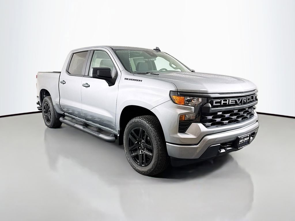 New 2026 Chevrolet Silverado 1500 Custom w/ Turbomax Blackout Package image 1