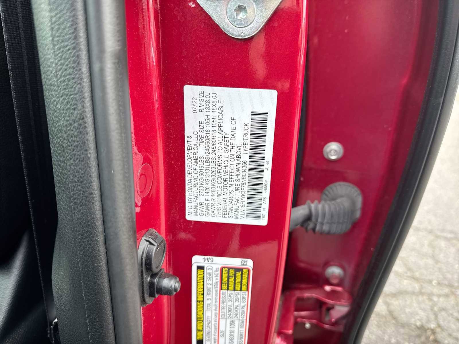 Used 2022 Honda Ridgeline RTL-E image 36