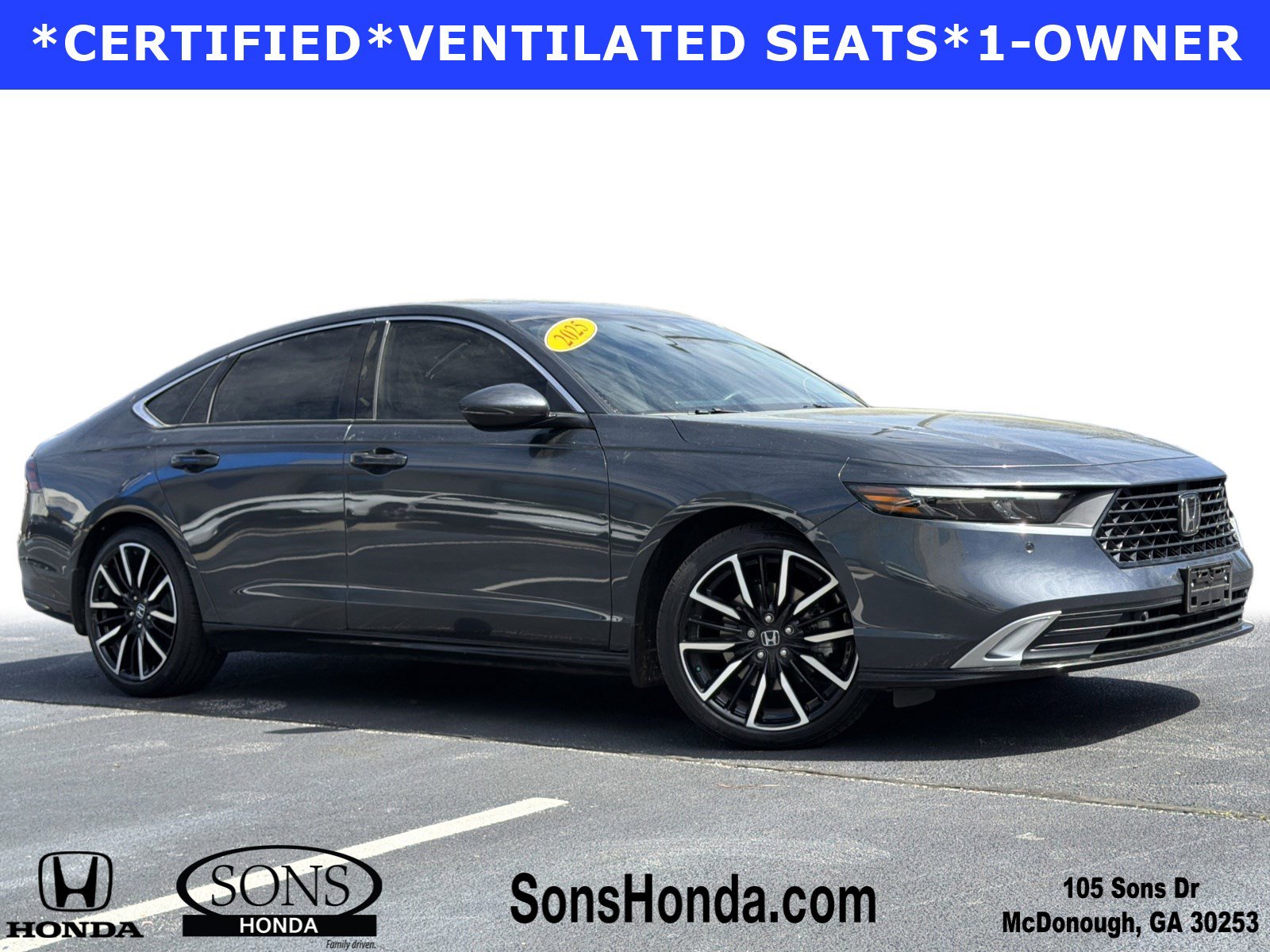 Certified 2025 Honda Accord Touring image 1