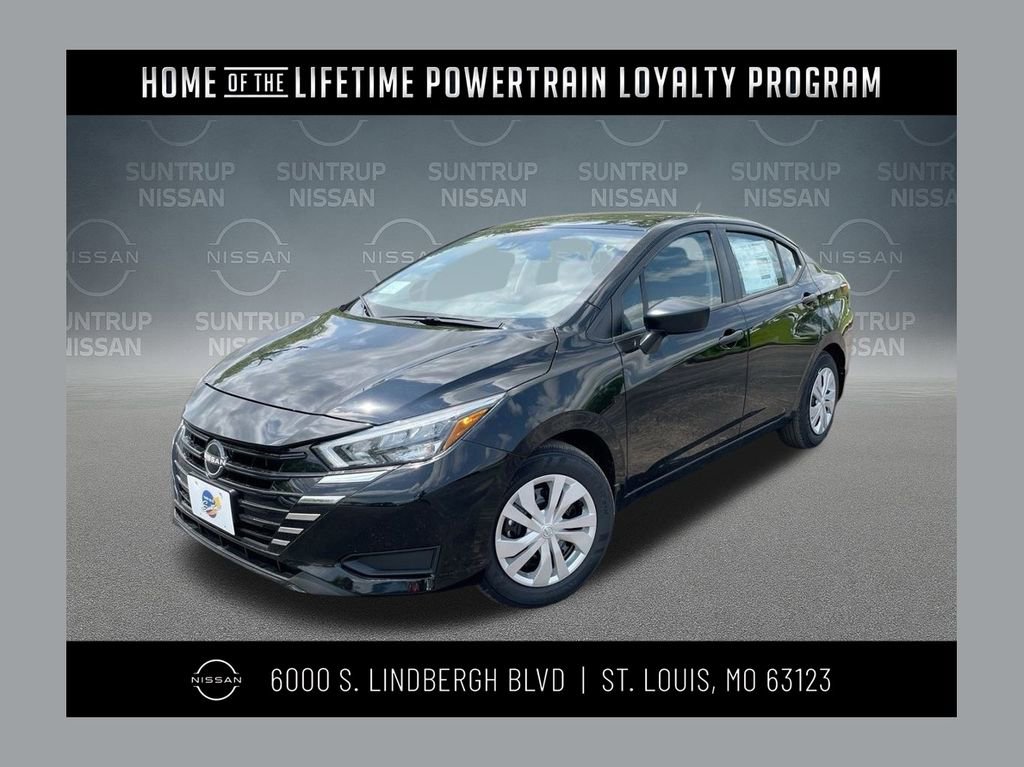 New 2025 Nissan Versa S w/ Trunk Package FWD image 1