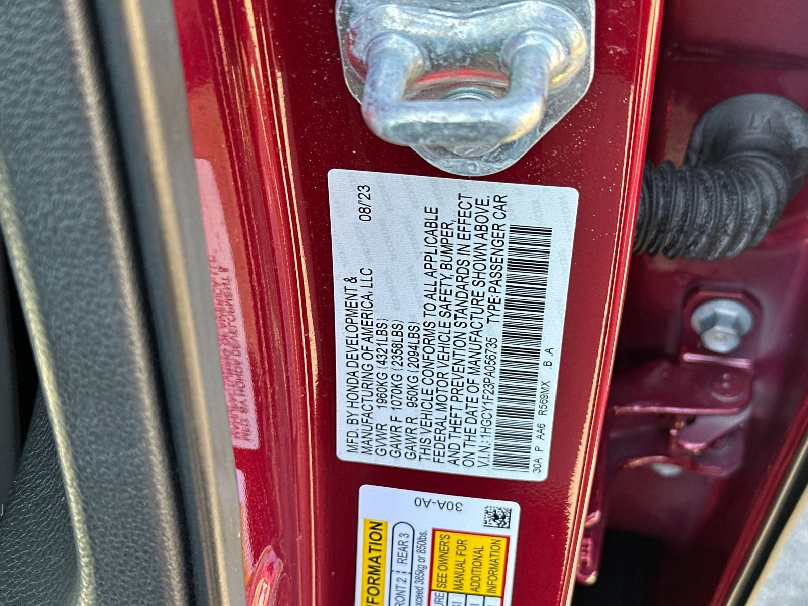 Used 2023 Honda Accord LX image 26