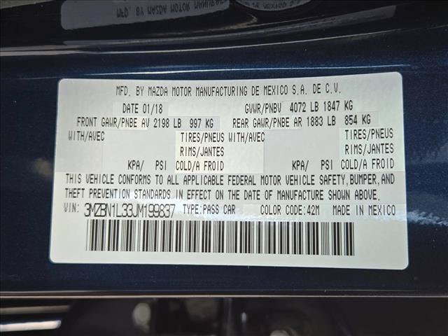 Used 2018 MAZDA MAZDA3 Touring FWD image 23