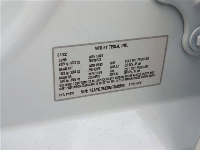 Used 2022 Tesla Model Y Long Range AWD/4WD image 27