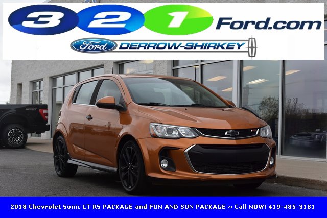 Used 2018 Chevrolet Sonic LT w/ Fun and Sun Package