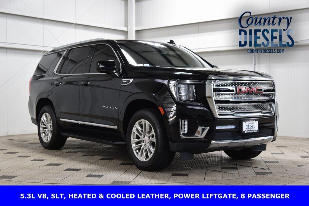 Used 2021 GMC Yukon SLT image 1