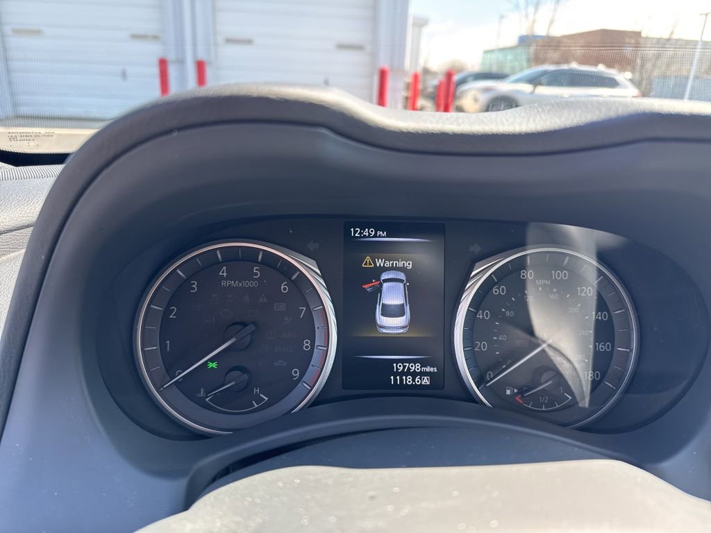 Used 2023 INFINITI Q50 Red Sport 400 w/ Black Opal Edition image 9