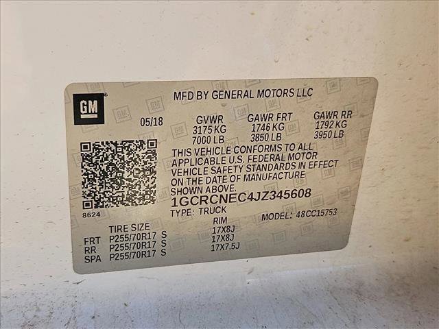 Used 2018 Chevrolet Silverado 1500 W/T w/ Trailering Package image 13