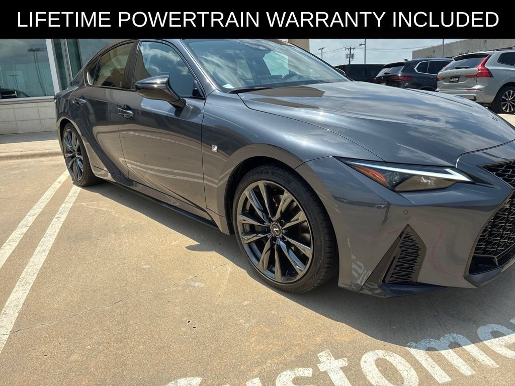 Used 2025 Lexus IS 350 F Sport w/ Accessory Package RWD image 1