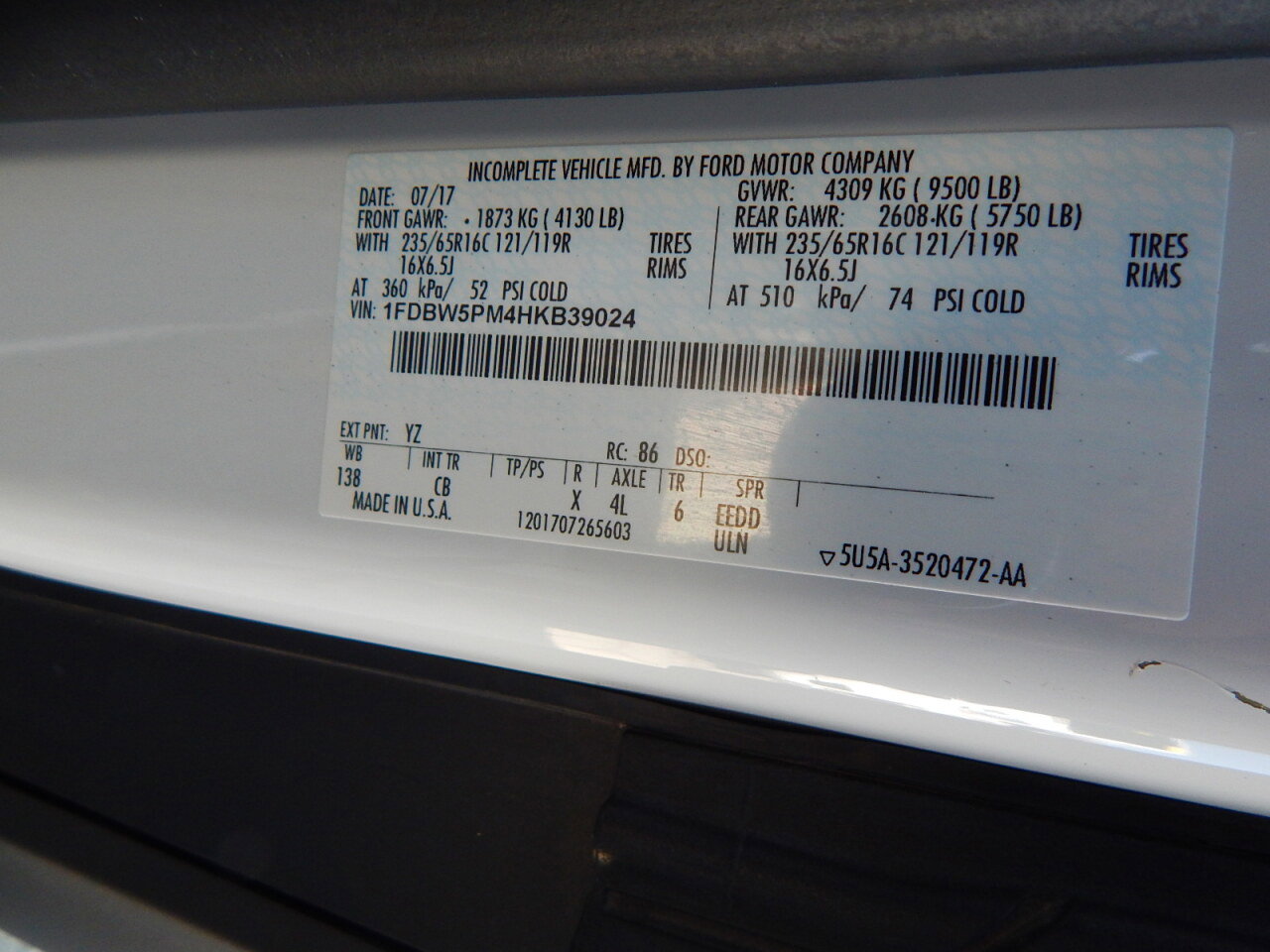 Used 2017 Ford Transit 350 138 w/ Interior Upgrade Package image 28