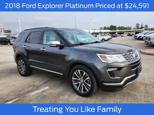 Certified 2018 Ford Explorer Platinum AWD/4WD image 1