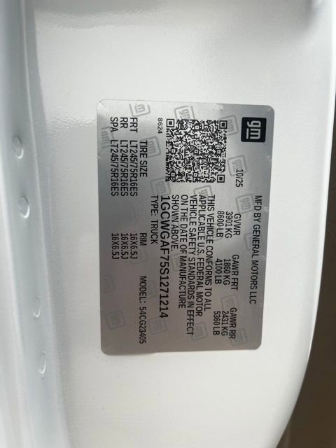 New 2025 Chevrolet Express 2500 w/ Driver Convenience Package image 20