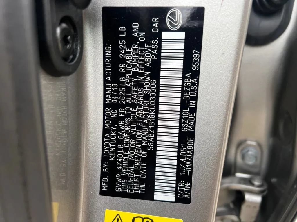 Used 2019 Lexus ES 350 w/ Premium Package FWD image 39