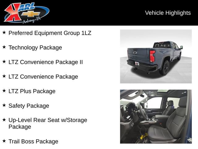 New 2026 Chevrolet Silverado 2500 LTZ w/ LTZ Plus Package image 3