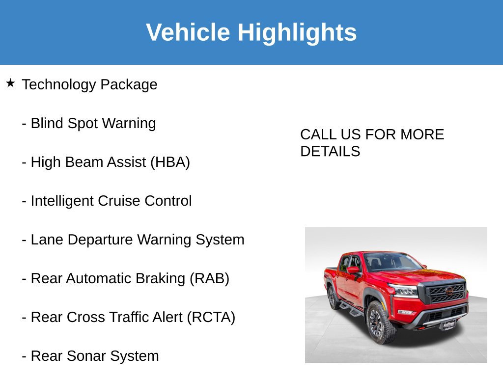 Used 2023 Nissan Frontier PRO-4X w/ Pro Convenience Package AWD/4WD image 29