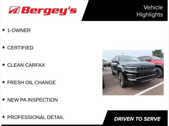 Certified 2025 Jeep Grand Wagoneer L Series II Obsidian w/ Quick Order Packagew 28T AWD/4WD image 5