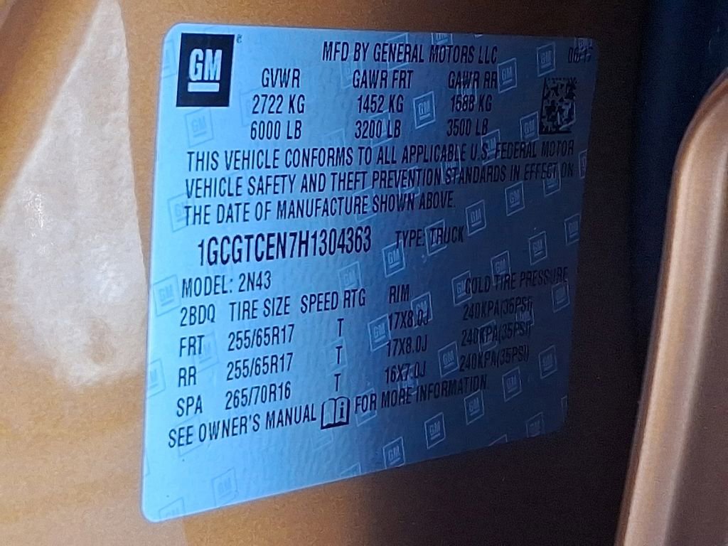 Used 2017 Chevrolet Colorado LT w/ LT Convenience Package image 28