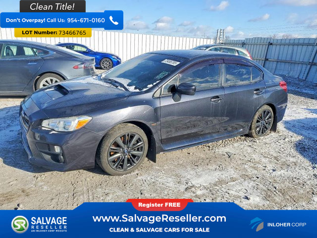 Used 2017 Subaru WRX w/ Popular Package #1 image 1