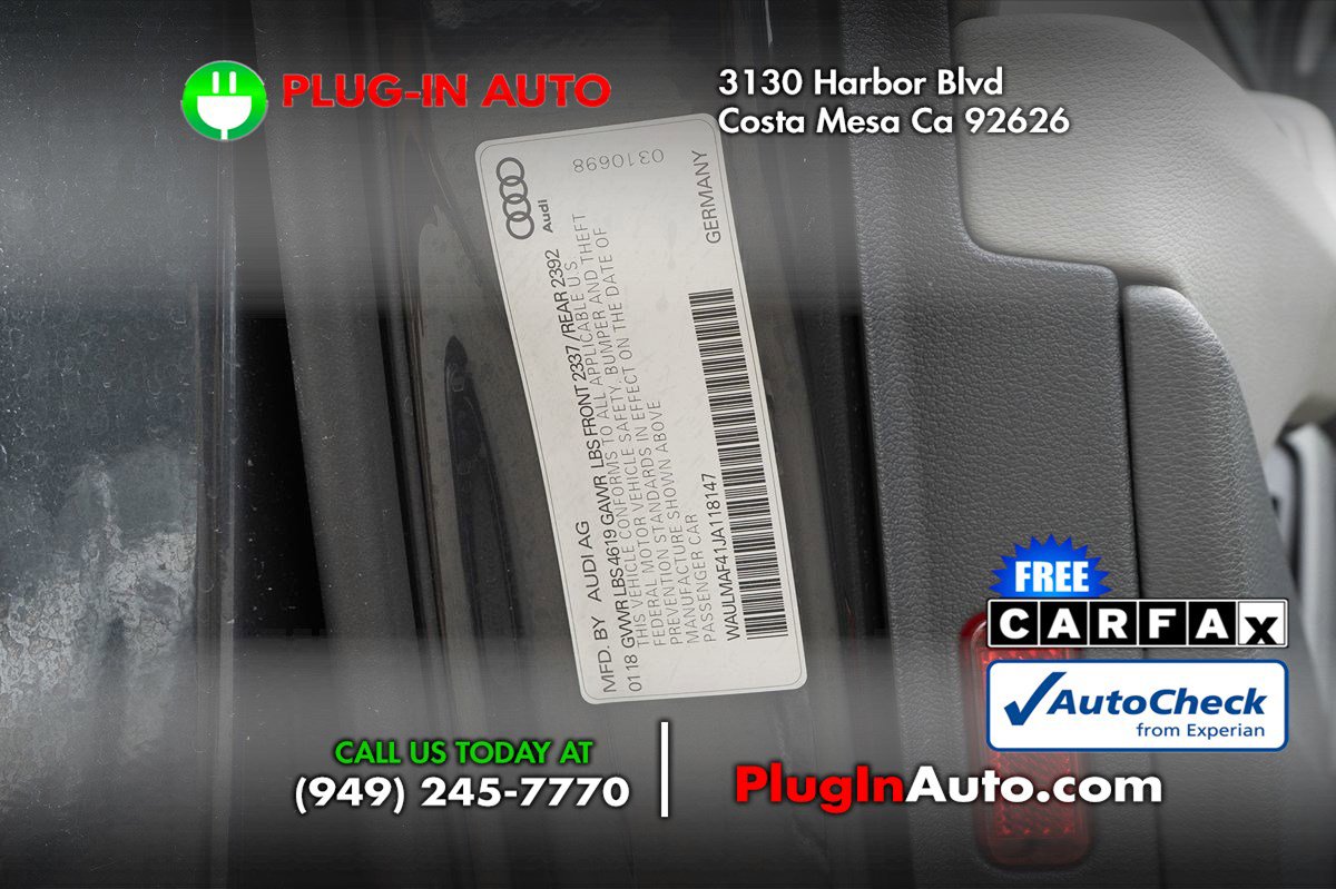 Used 2018 Audi A4 2.0T Ultra Premium Plus w/ Premium Plus Package FWD image 9