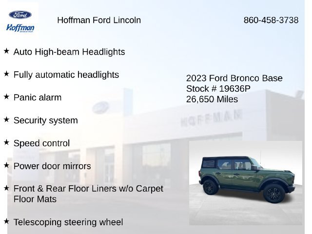 Certified 2023 Ford Bronco 4-Door AWD/4WD image 27