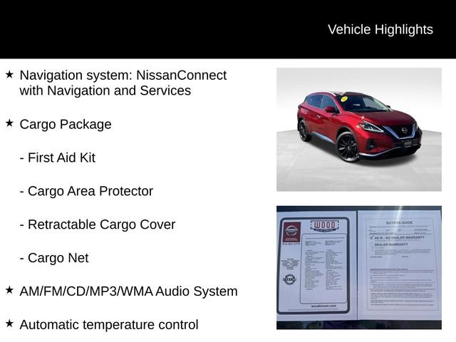 Used 2024 Nissan Murano Platinum w/ Cargo Package image 6