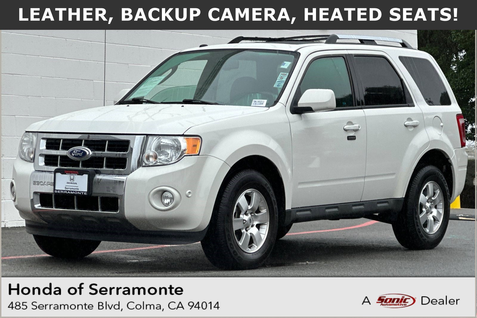 Used 2011 Ford Escape Limited w/ 302A Rapid Spec Order Code