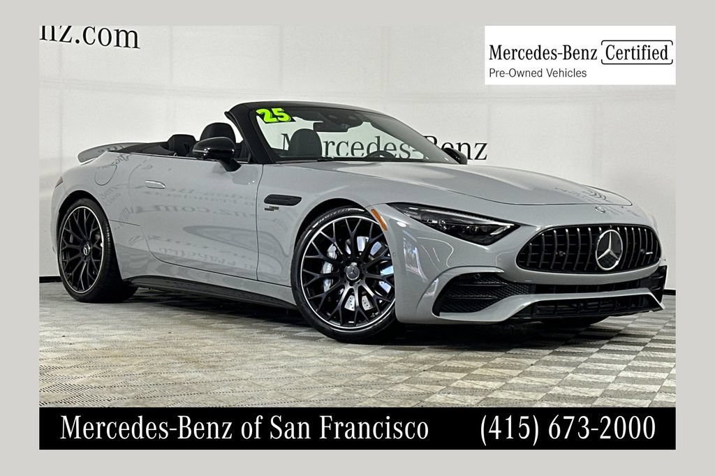 Certified 2025 Mercedes-Benz SL 43 AMG