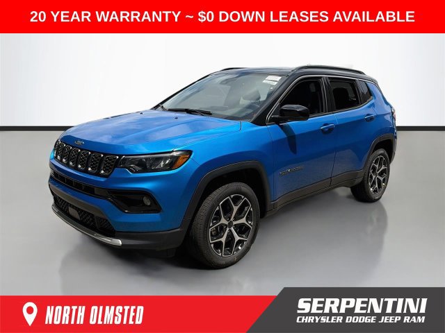 New 2026 Jeep Compass Limited w/ Sun, Sound & Navigation Group