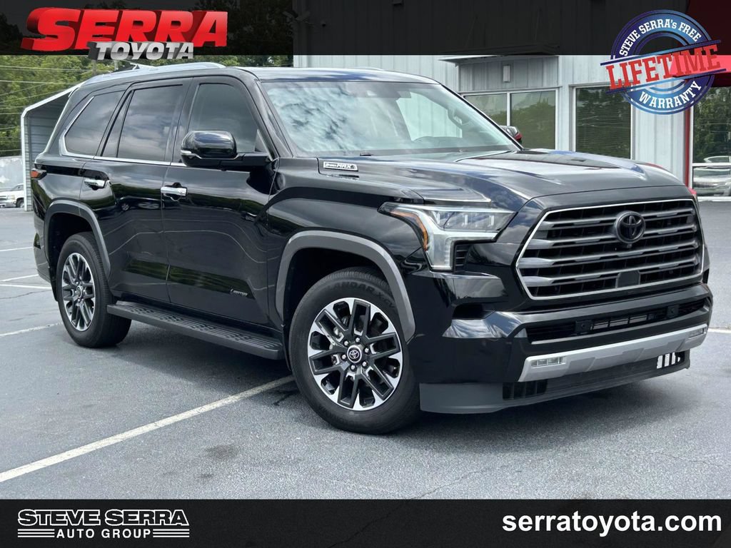 Used 2024 Toyota Sequoia Limited w/ Tow Technology Package