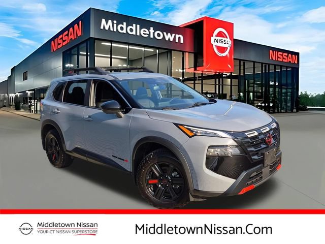 Certified 2025 Nissan Rogue SV w/ Rock Creek Premium Package AWD/4WD 360° Tour