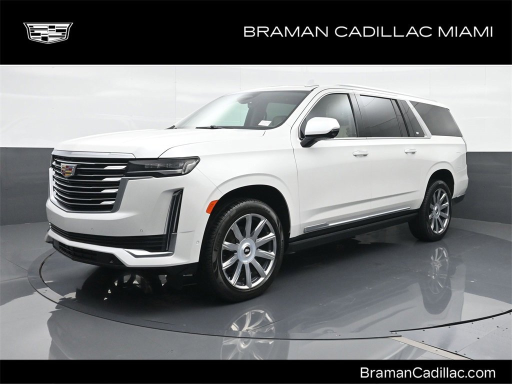 Used 2022 Cadillac Escalade ESV Premium Luxury Platinum image 1