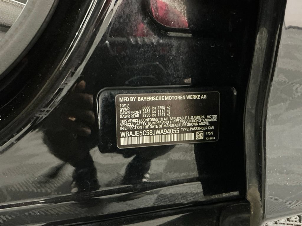Used 2018 BMW 540i RWD image 33