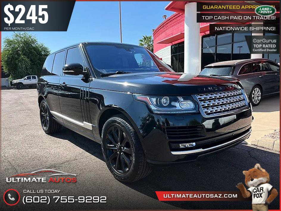 Used 2016 Land Rover Range Rover HSE AWD/4WD image 4
